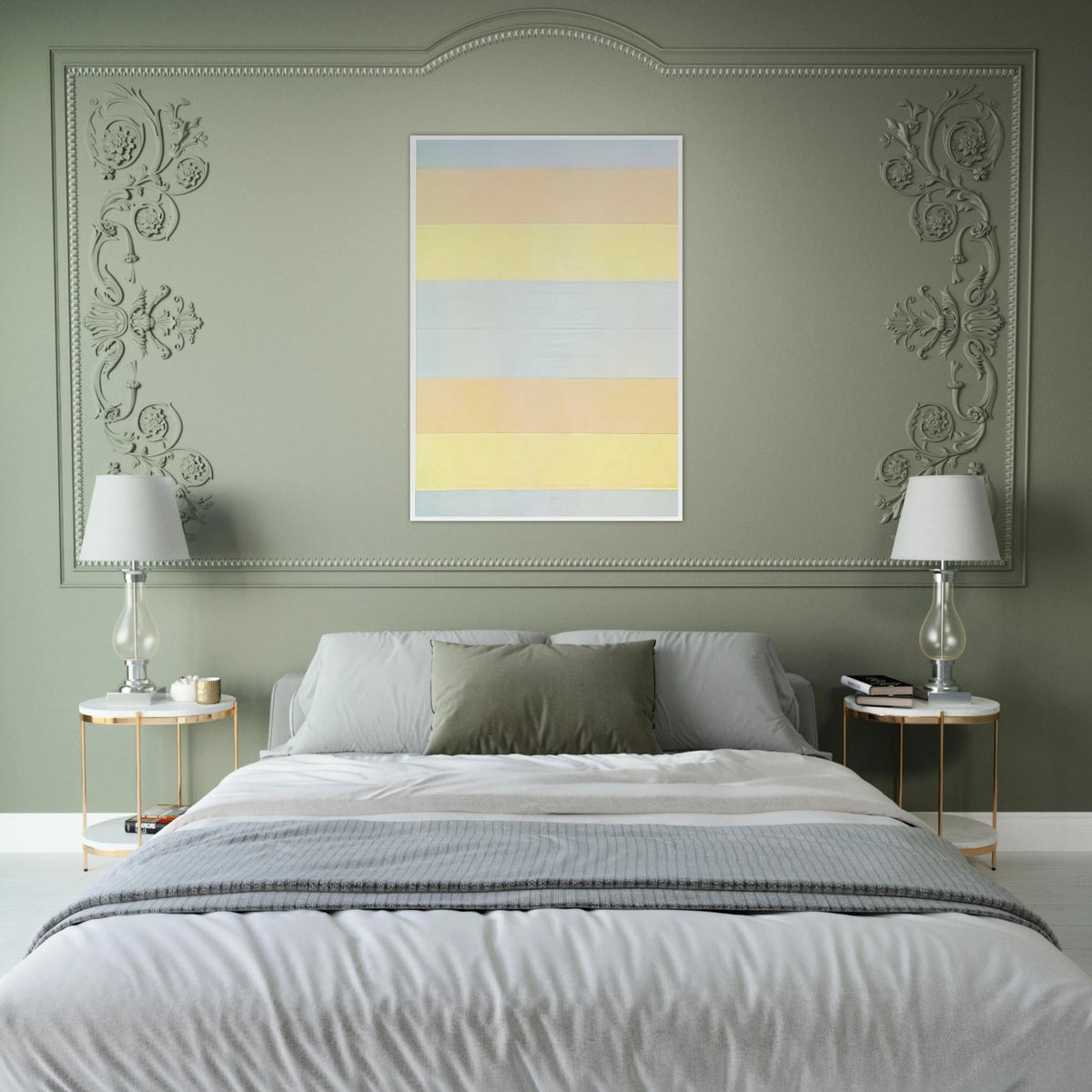 With My Back to the World Framed Poster | Agnes Martin Framed Prints Wall Art | Agnes Martin Store