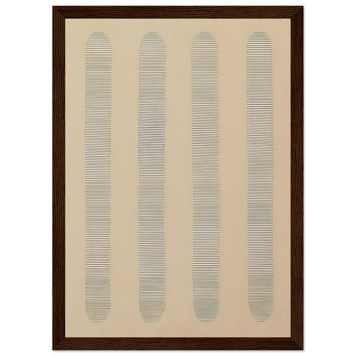 Columns Framed Poster | Agnes Martin Framed Prints Wall Art | Agnes Martin Store