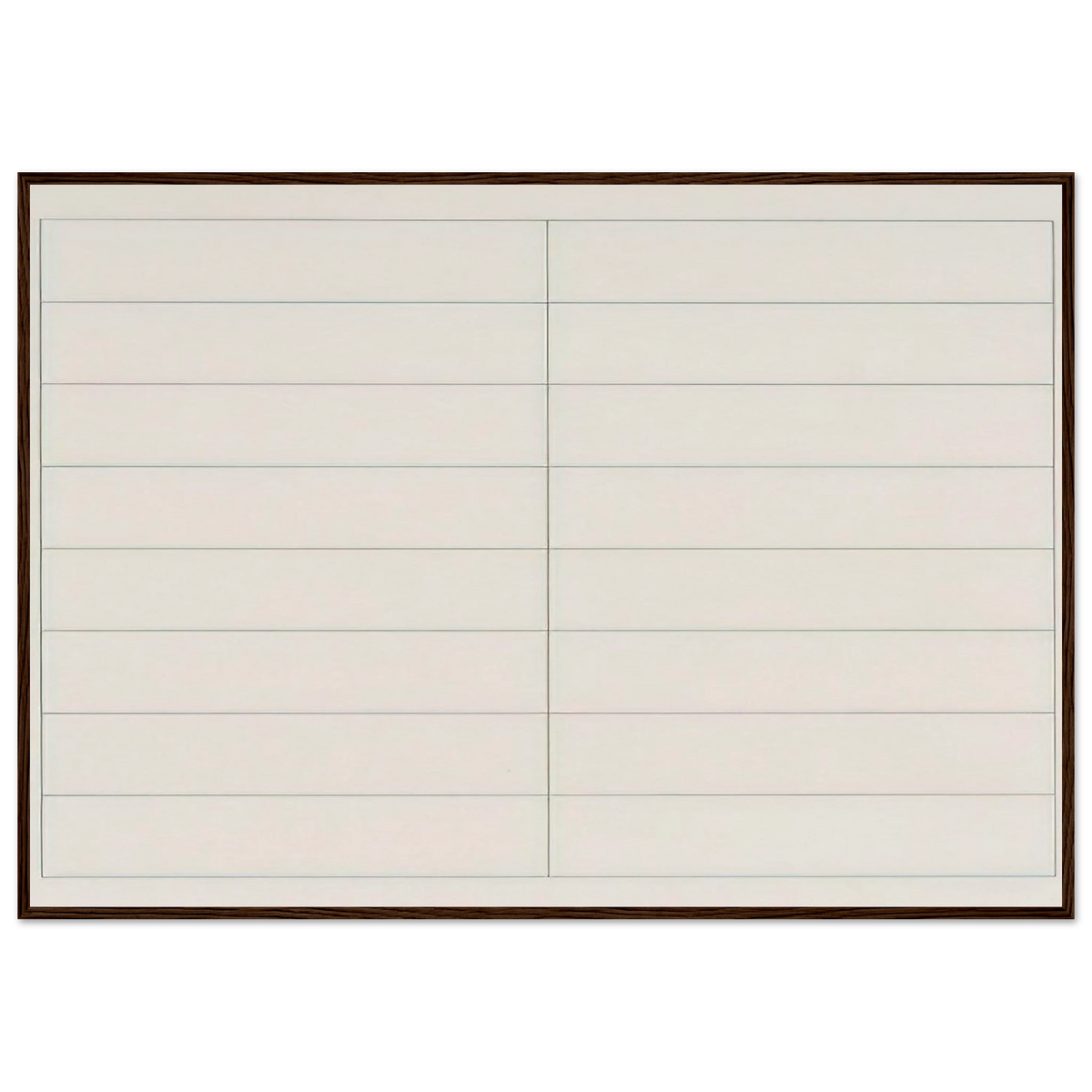 On a clear day, #2 Framed Poster | Agnes Martin Framed Prints Wall Art | Agnes Martin Store
