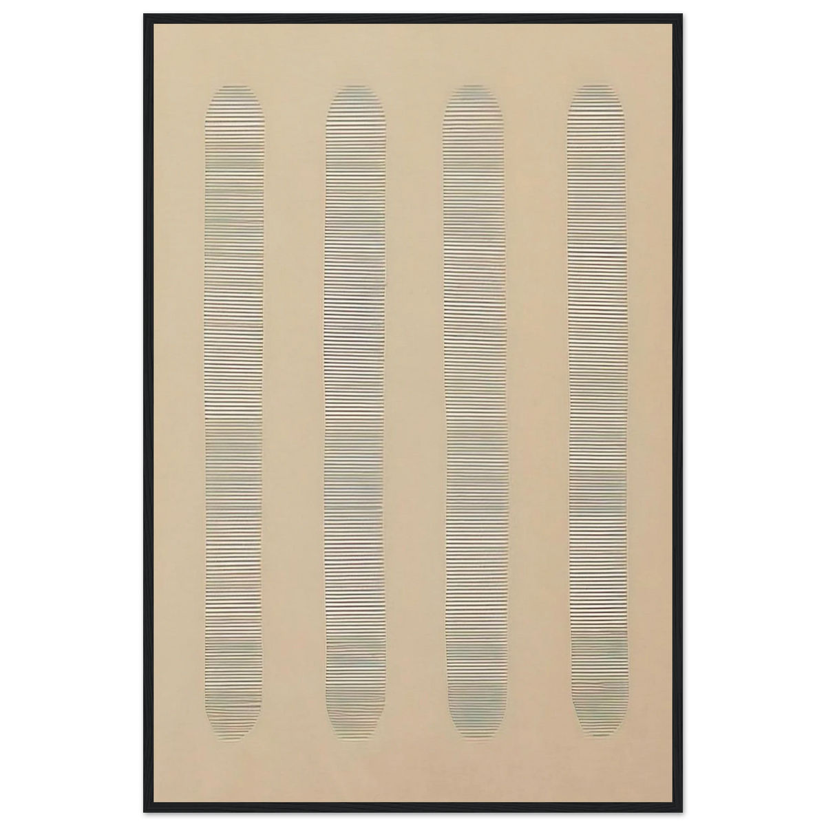 Columns Framed Poster | Agnes Martin Framed Prints Wall Art | Agnes Martin Store