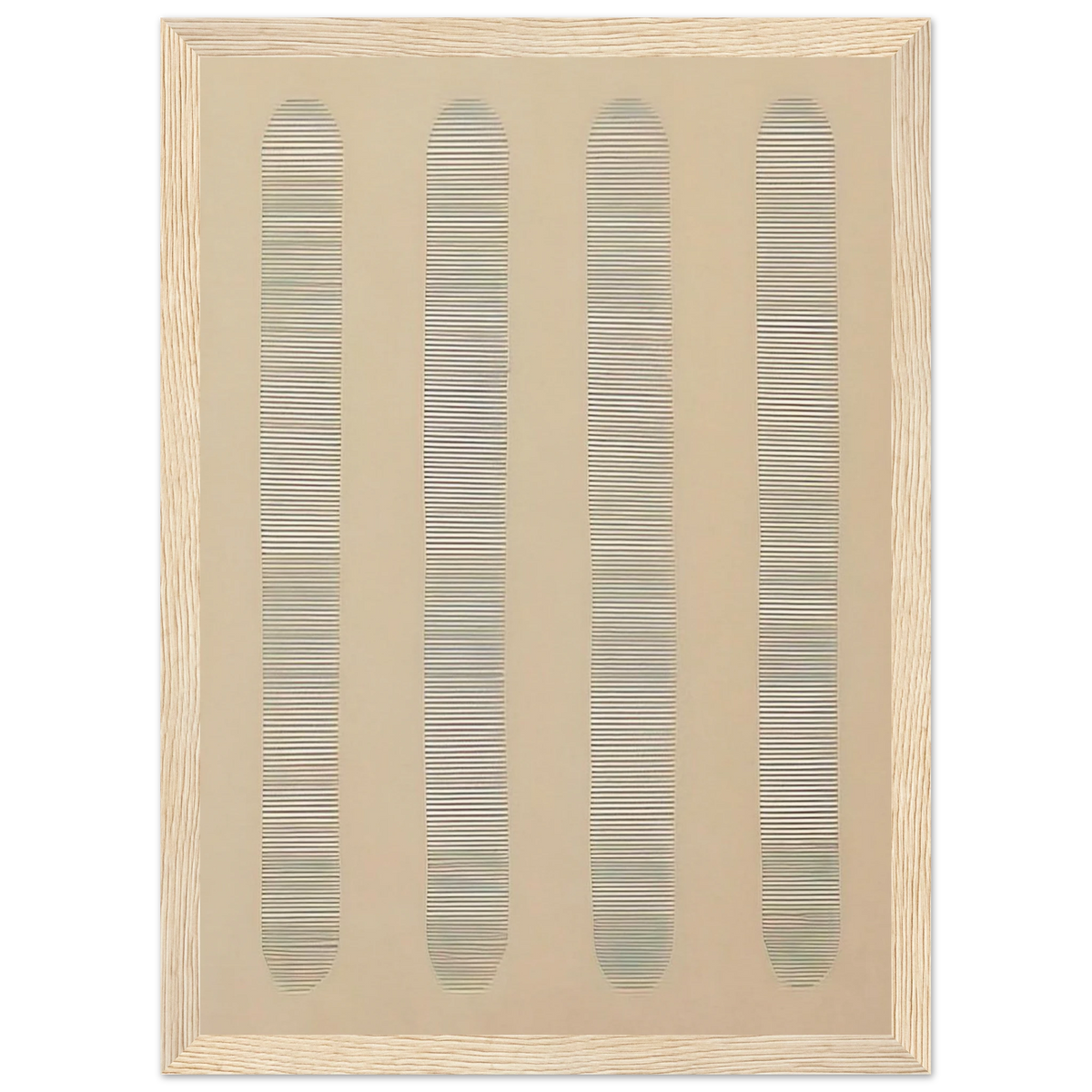 Columns Framed Poster | Agnes Martin Framed Prints Wall Art | Agnes Martin Store