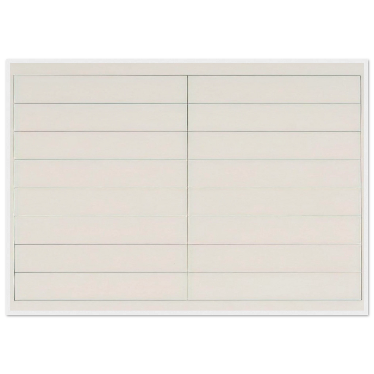 On a clear day, #2 Framed Poster | Agnes Martin Framed Prints Wall Art | Agnes Martin Store