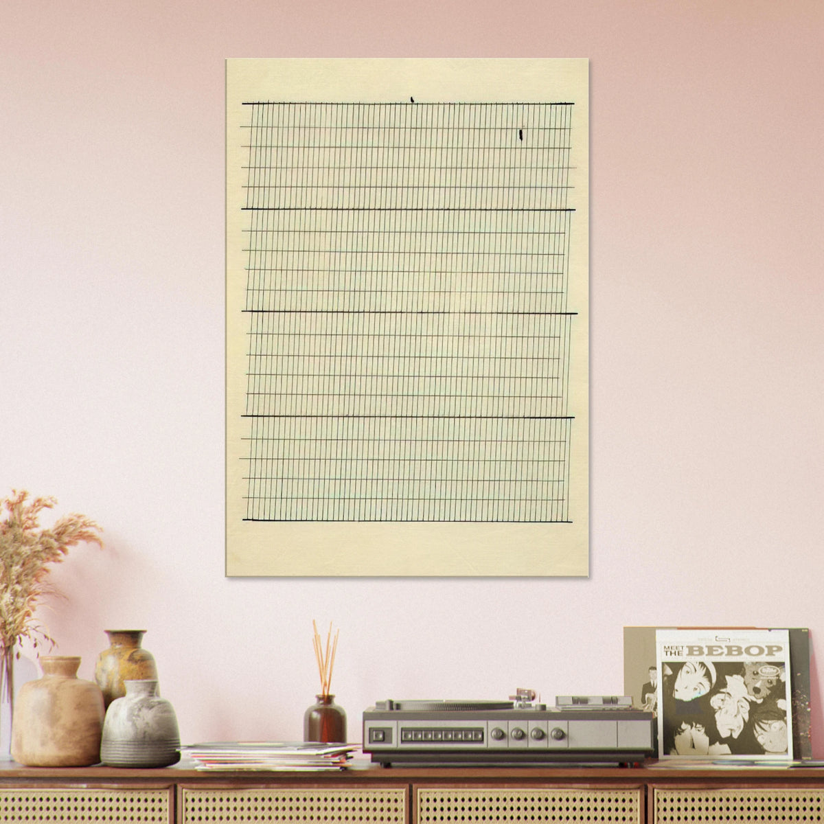 Aspiration Canvas | Agnes Martin Canvas | Agnes Martin Store