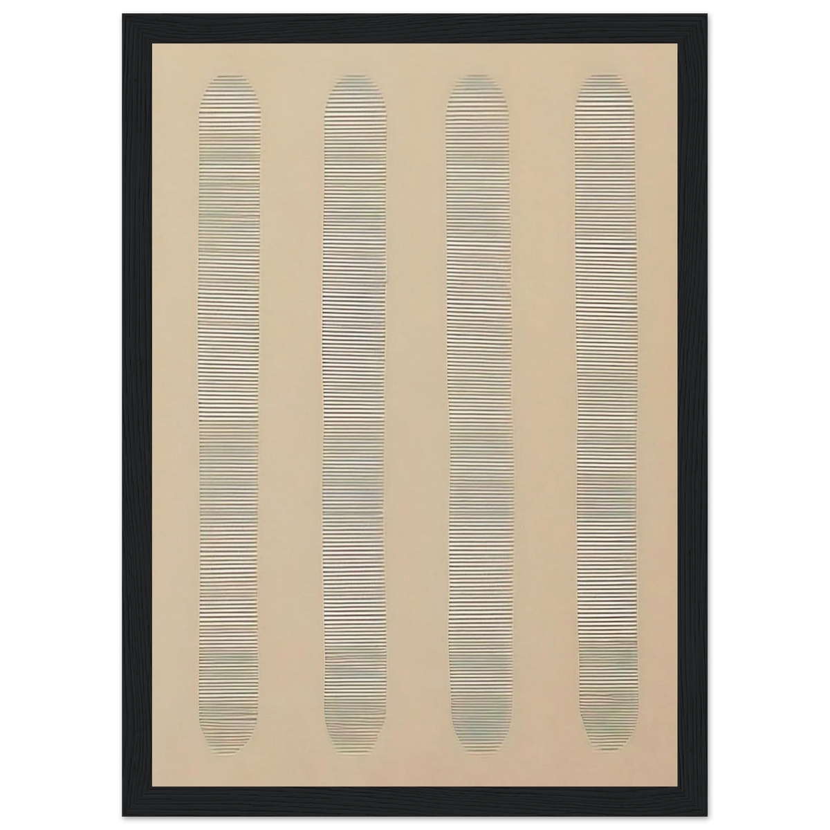 Columns Framed Poster | Agnes Martin Framed Prints Wall Art | Agnes Martin Store