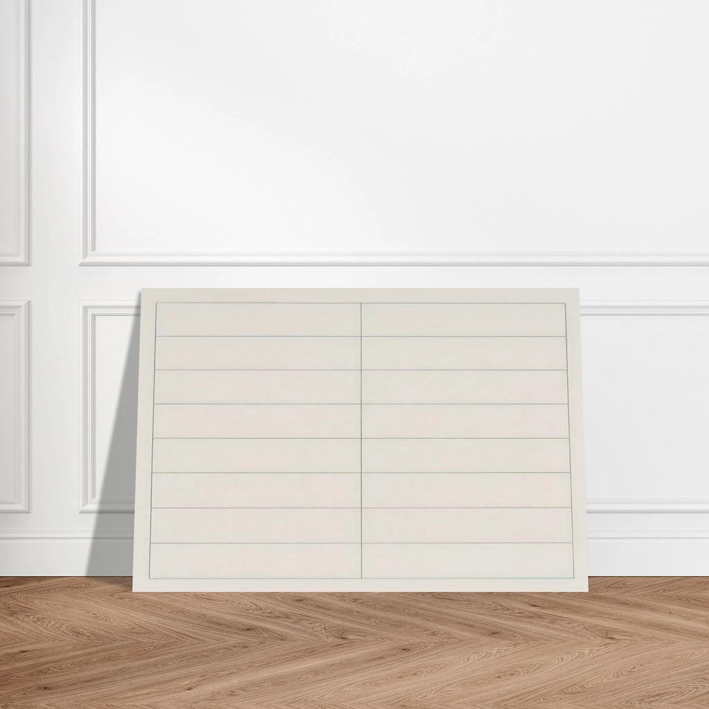 On a clear day, #2 Poster | Agnes Martin Poster | Agnes Martin Store
