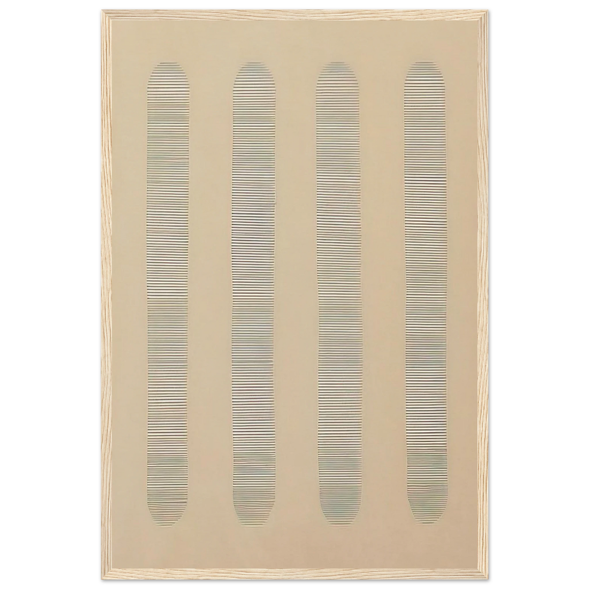 Columns Framed Poster | Agnes Martin Framed Prints Wall Art | Agnes Martin Store