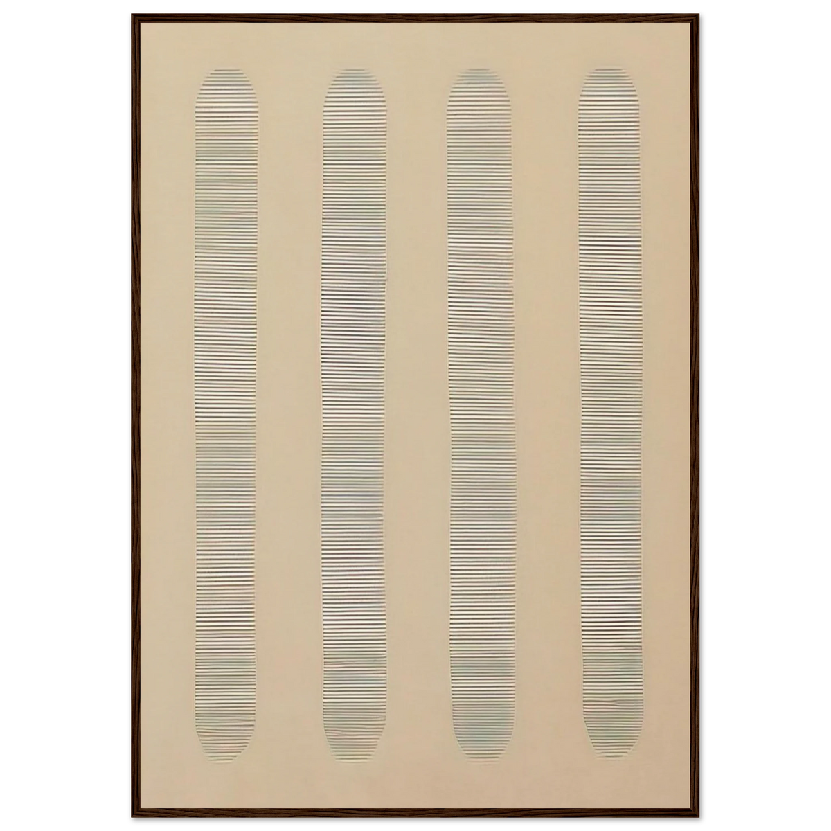 Columns Framed Poster | Agnes Martin Framed Prints Wall Art | Agnes Martin Store