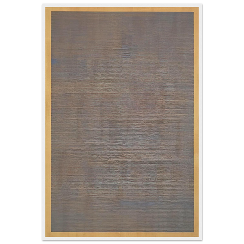 Falling Blue Framed Poster | Agnes Martin Framed Prints Wall Art | Agnes Martin Store