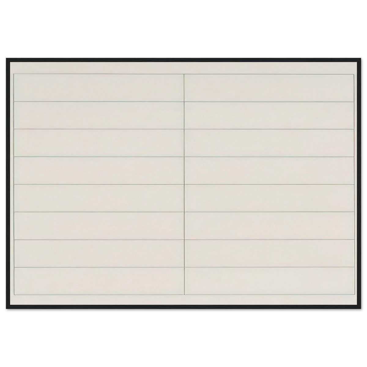On a clear day, #2 Framed Poster | Agnes Martin Framed Prints Wall Art | Agnes Martin Store