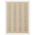 Columns Framed Poster | Agnes Martin Framed Prints Wall Art | Agnes Martin Store
