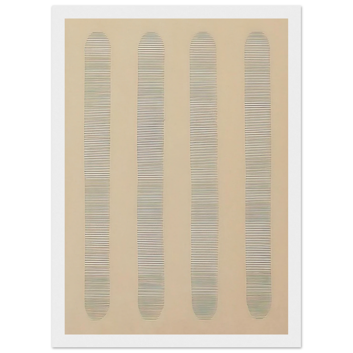 Columns Framed Poster | Agnes Martin Framed Prints Wall Art | Agnes Martin Store
