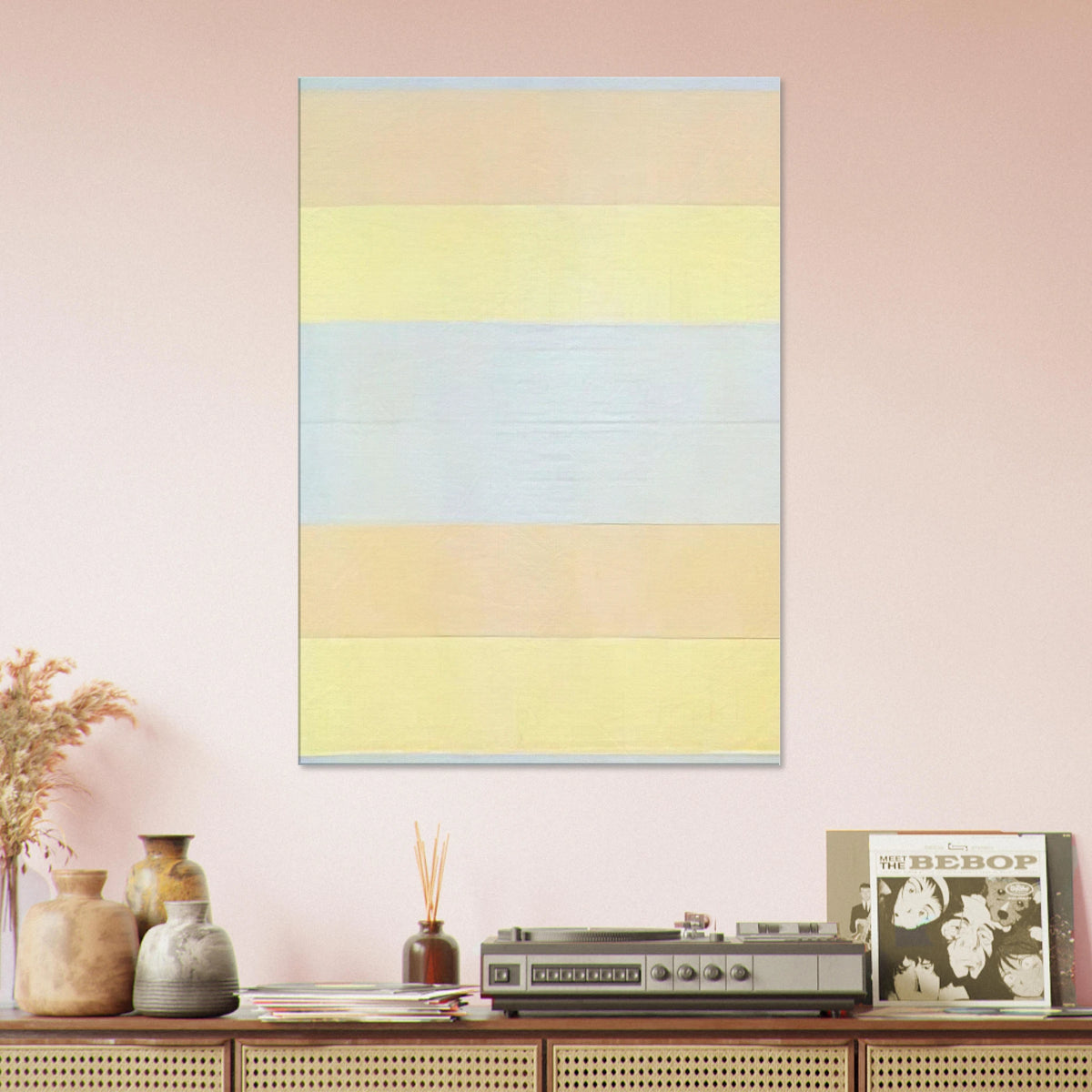 With My Back to the World Canvas | Agnes Martin Canvas | Agnes Martin Store