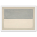 Rain  Study  Framed Poster | Agnes Martin Framed Prints Wall Art | Agnes Martin Store