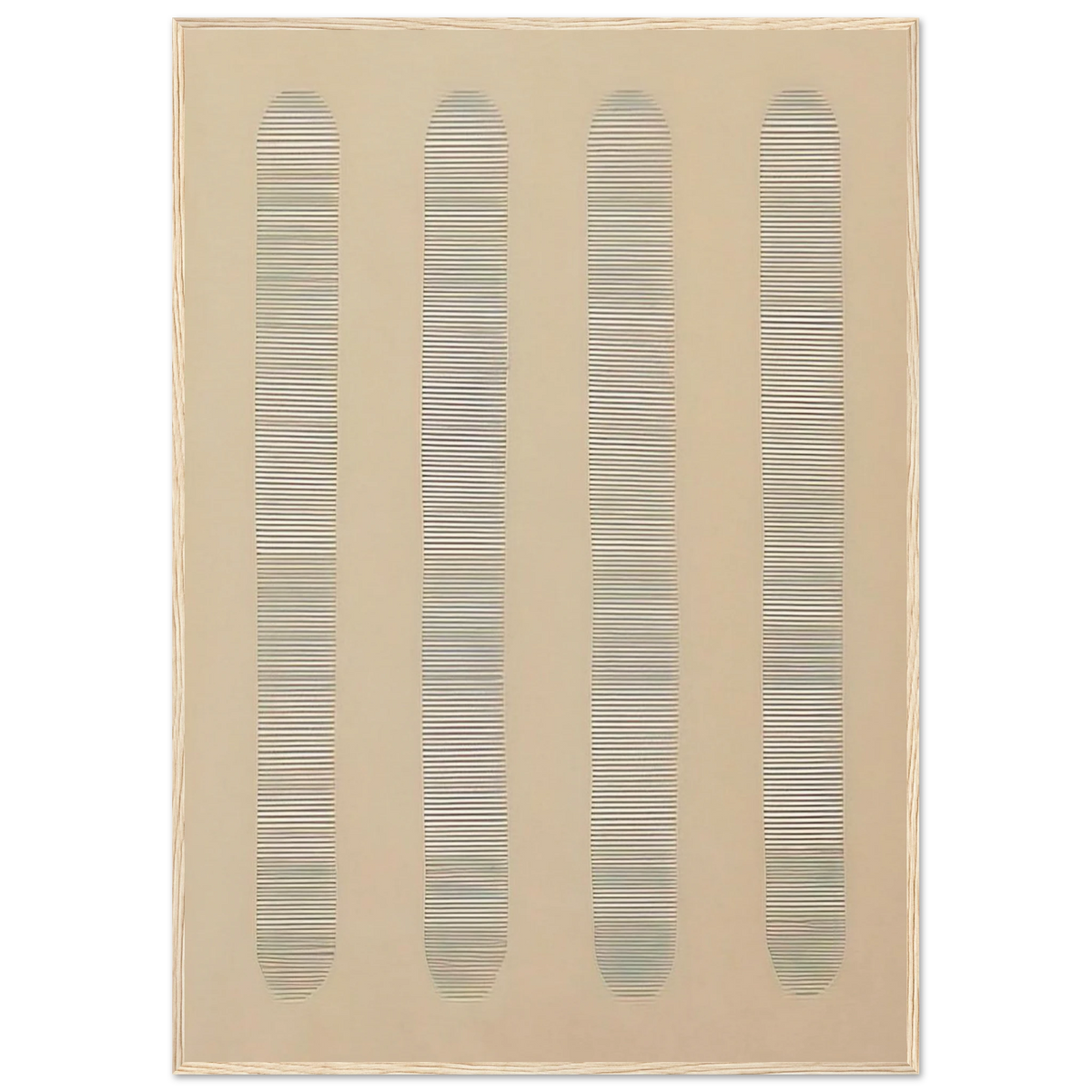 Columns Framed Poster | Agnes Martin Framed Prints Wall Art | Agnes Martin Store