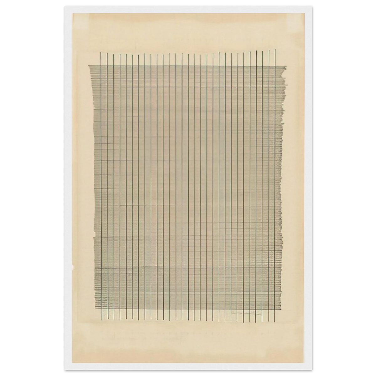 Tremolo Framed Poster | Agnes Martin Framed Prints Wall Art | Agnes Martin Store