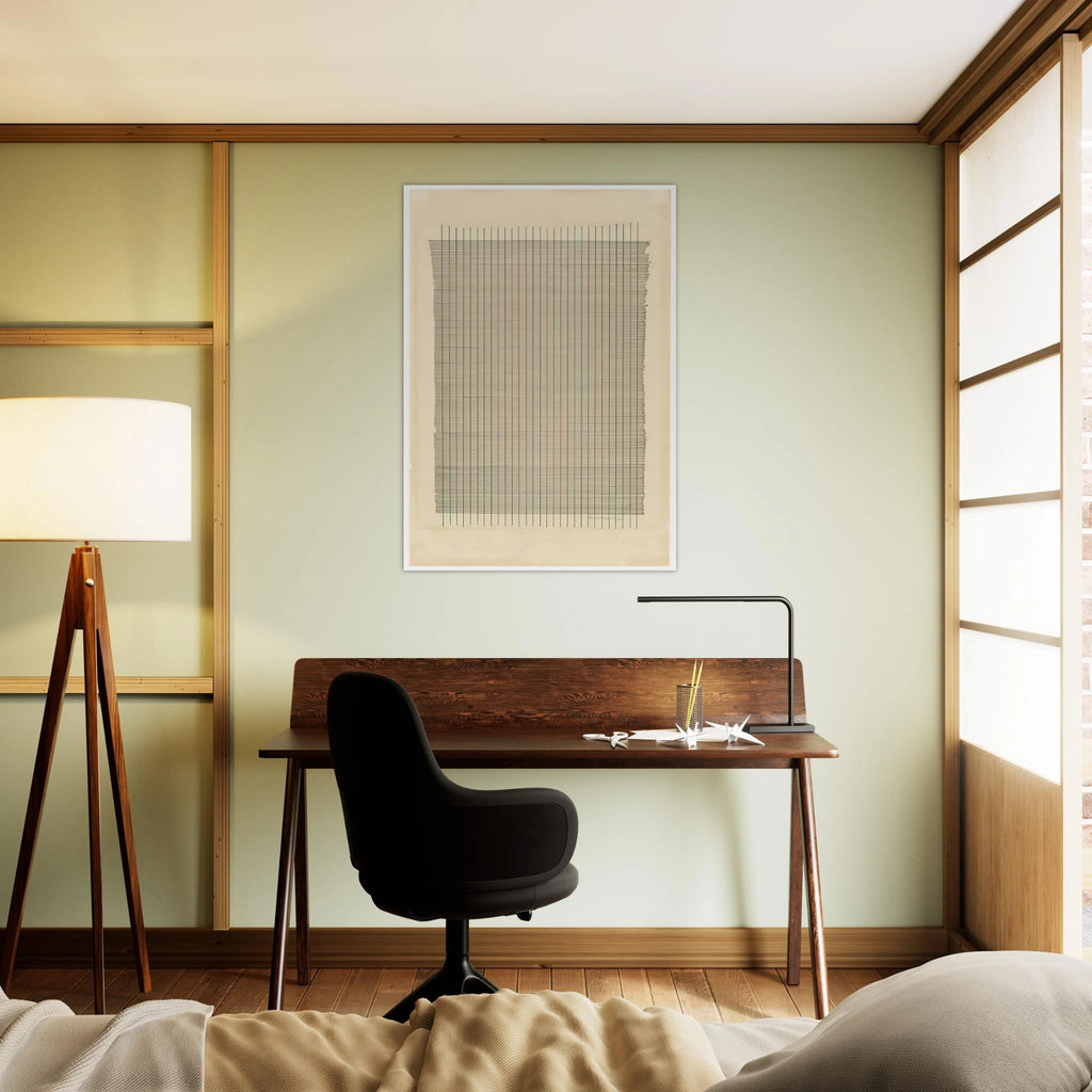 Tremolo Framed Poster | Agnes Martin Framed Prints Wall Art | Agnes Martin Store