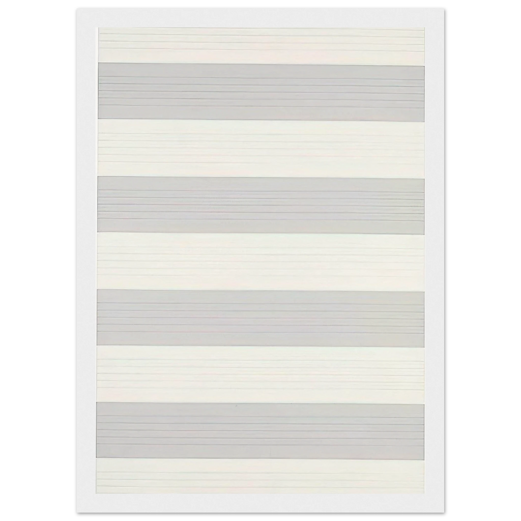 Untitled #4 Framed Poster | Agnes Martin Framed Prints Wall Art | Agnes Martin Store