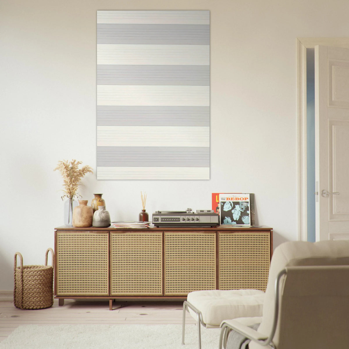 Untitled #4 Poster | Agnes Martin Poster | Agnes Martin Store