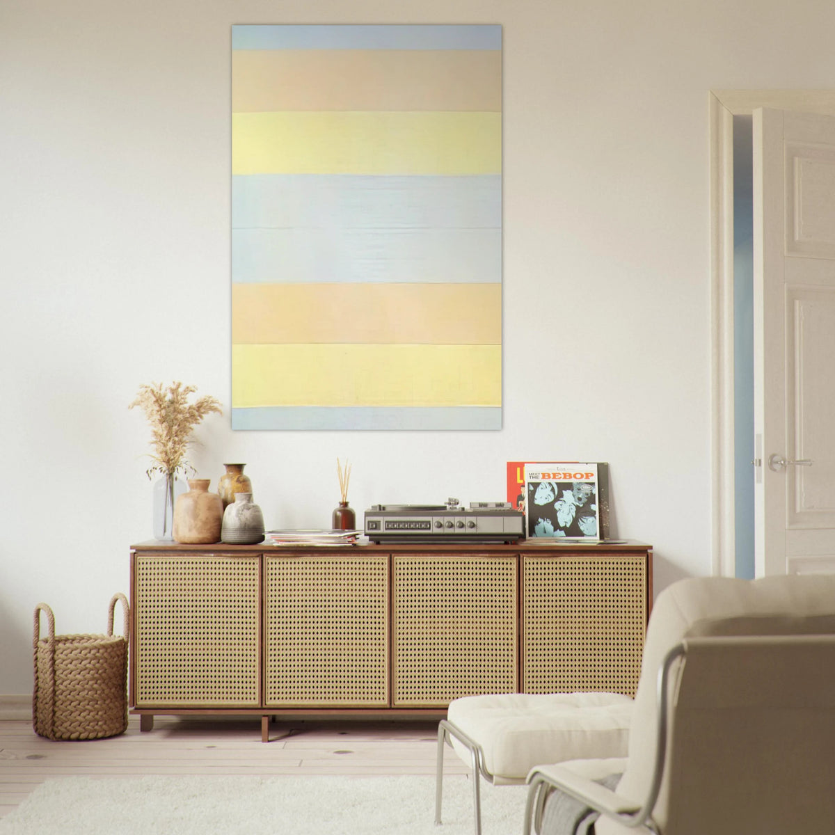 With My Back to the World Poster | Agnes Martin Poster | Agnes Martin Store