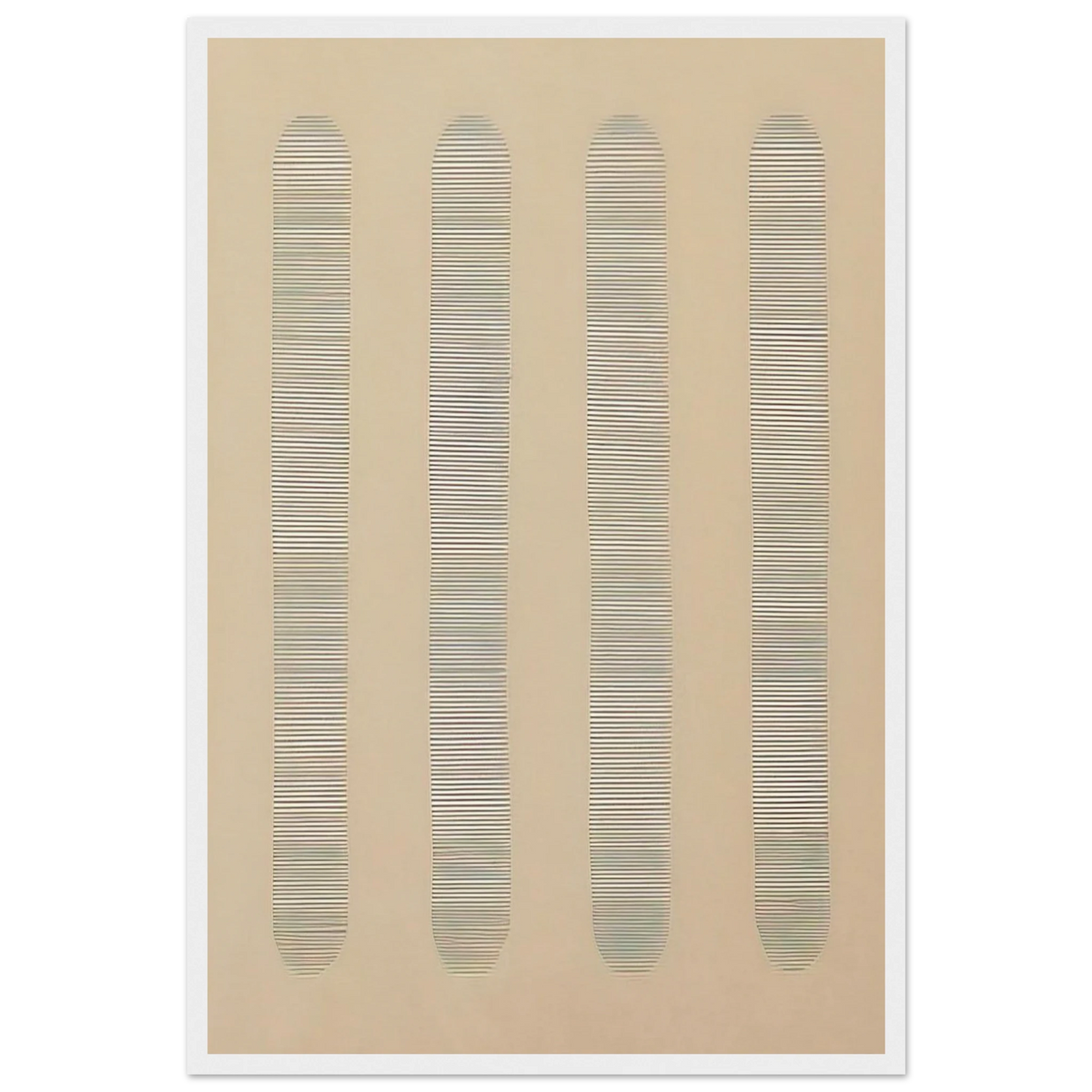 Columns Framed Poster | Agnes Martin Framed Prints Wall Art | Agnes Martin Store