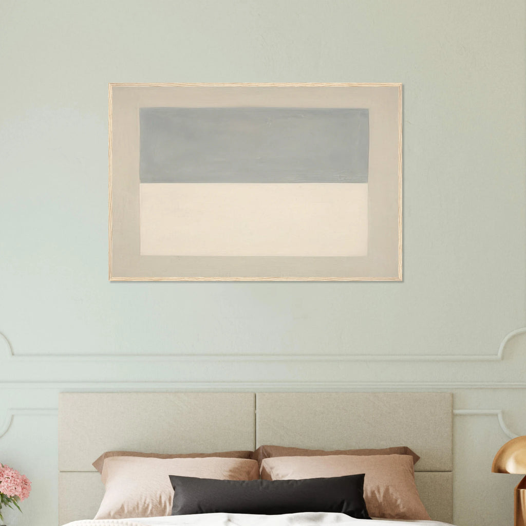 Rain  Study  Framed Poster | Agnes Martin Framed Prints Wall Art | Agnes Martin Store