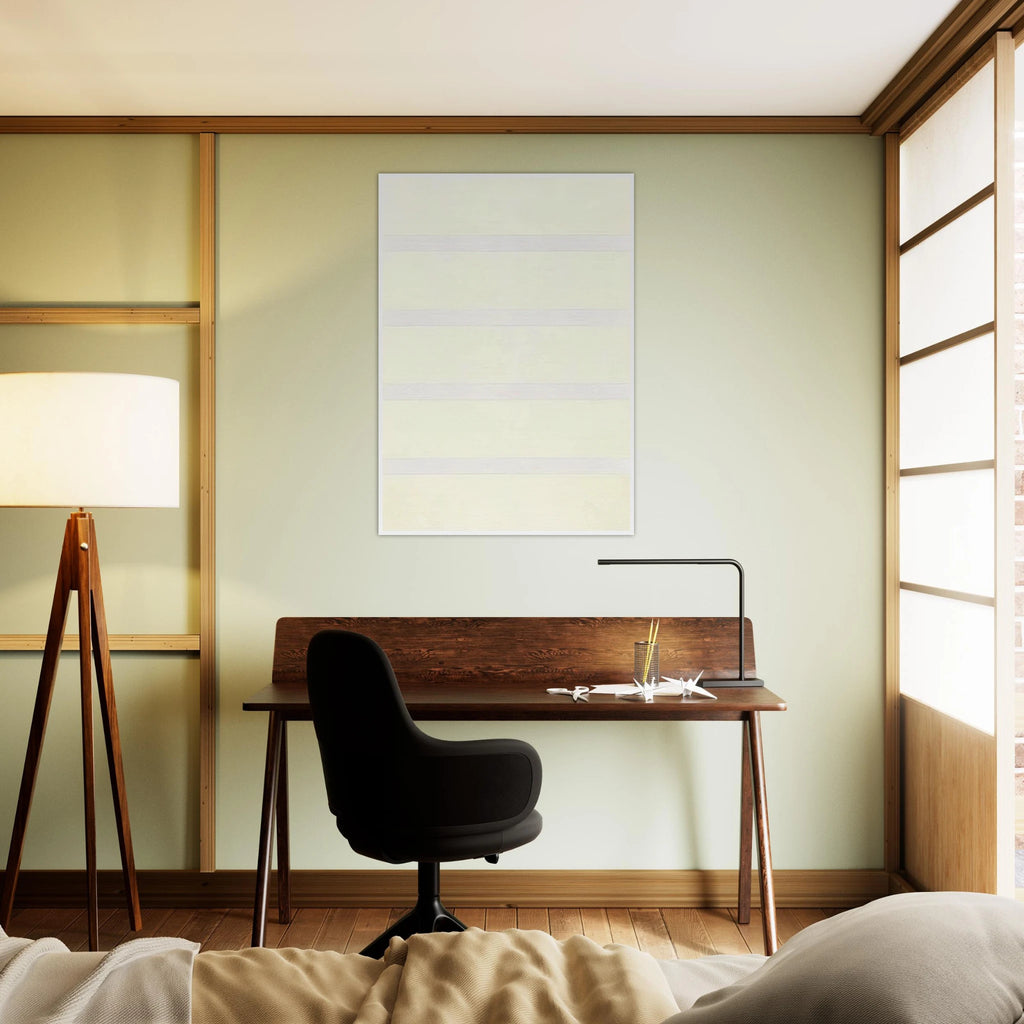 Untitled #15  Peace  Framed Poster | Agnes Martin Framed Prints Wall Art | Agnes Martin Store