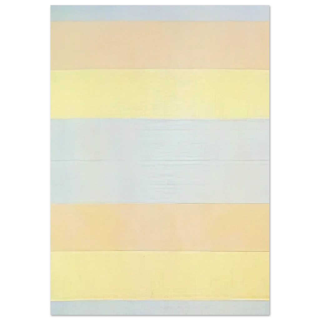 With My Back to the World Poster | Agnes Martin Poster | Agnes Martin Store