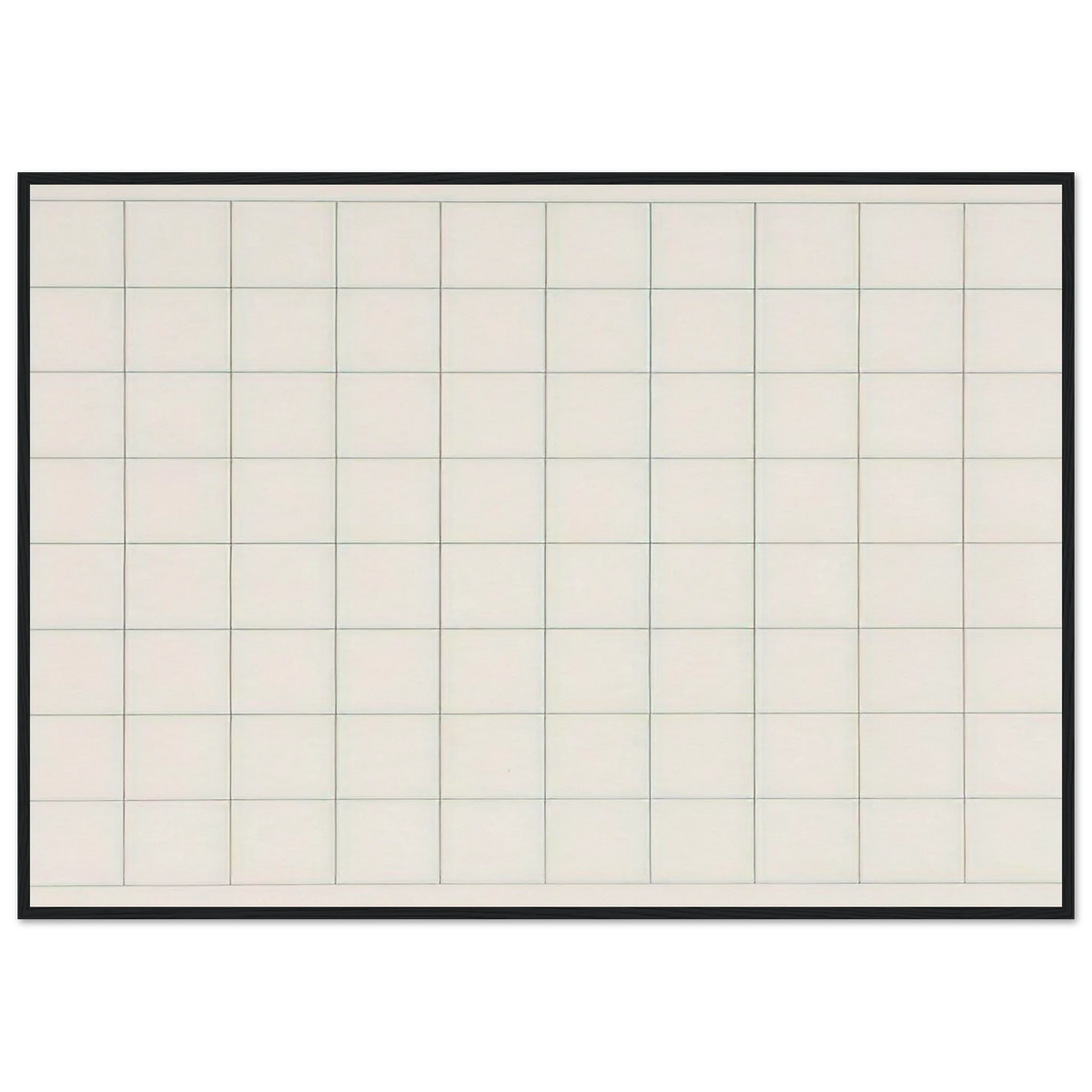 On a clear day, #1 Framed Poster | Agnes Martin Framed Prints Wall Art | Agnes Martin Store