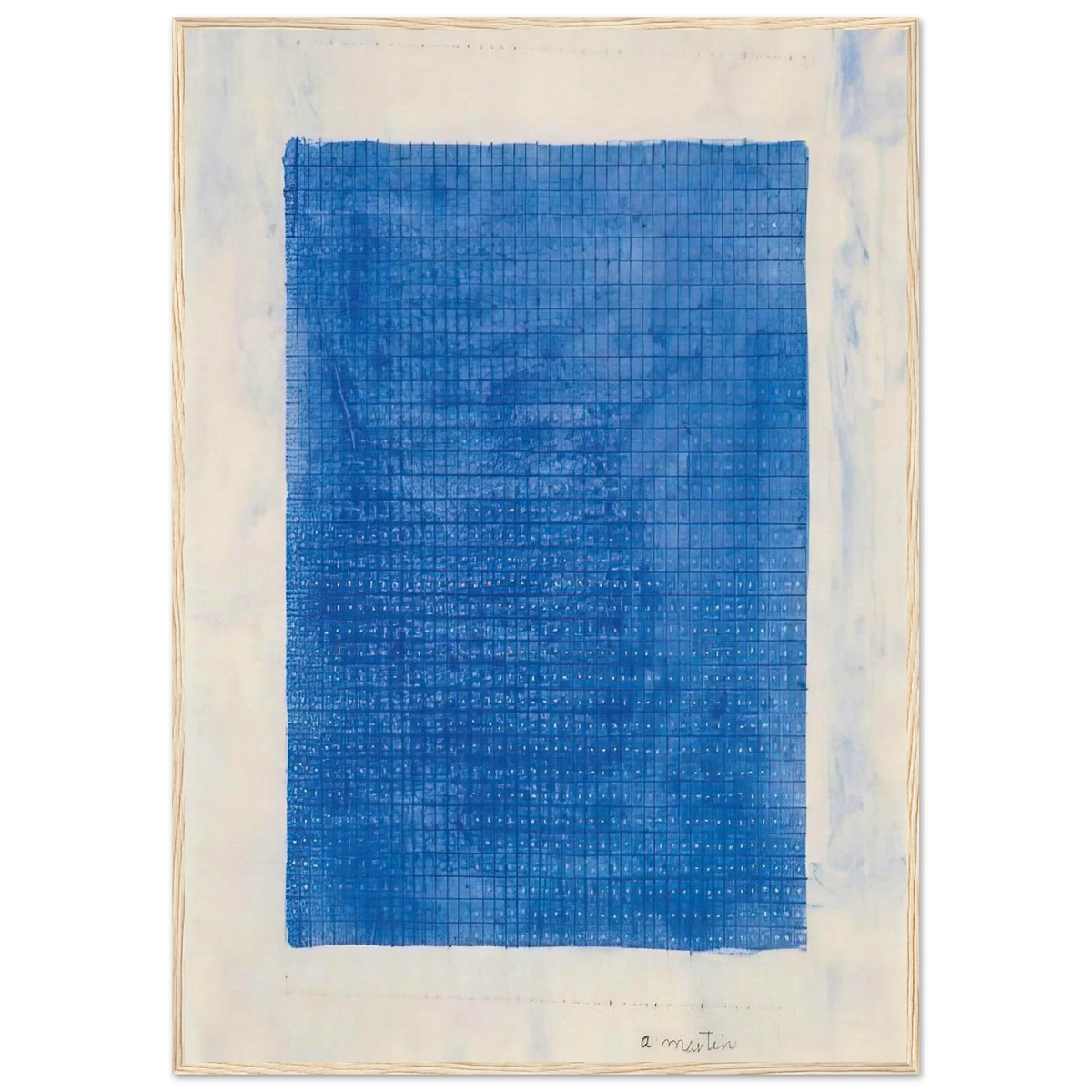 Stars Framed Poster | Agnes Martin Framed Prints Wall Art | Agnes Martin Store