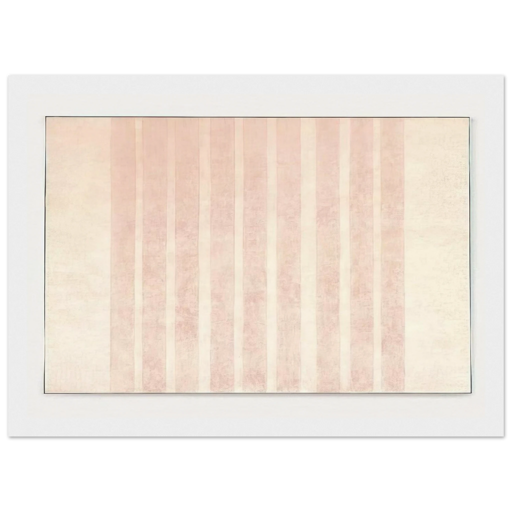 Untitled #13 Framed Poster | Agnes Martin Framed Prints Wall Art | Agnes Martin Store