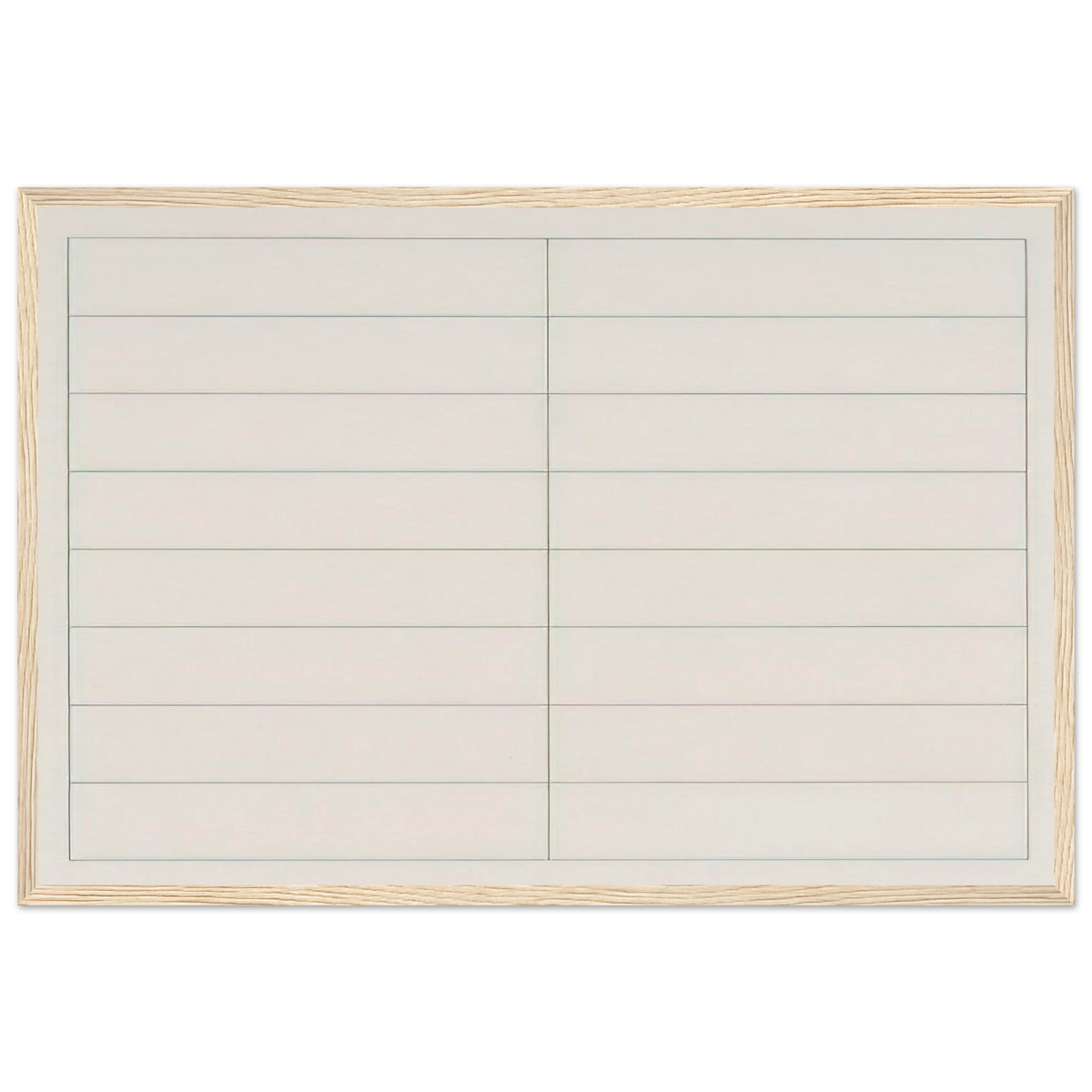 On a clear day, #2 Framed Poster | Agnes Martin Framed Prints Wall Art | Agnes Martin Store