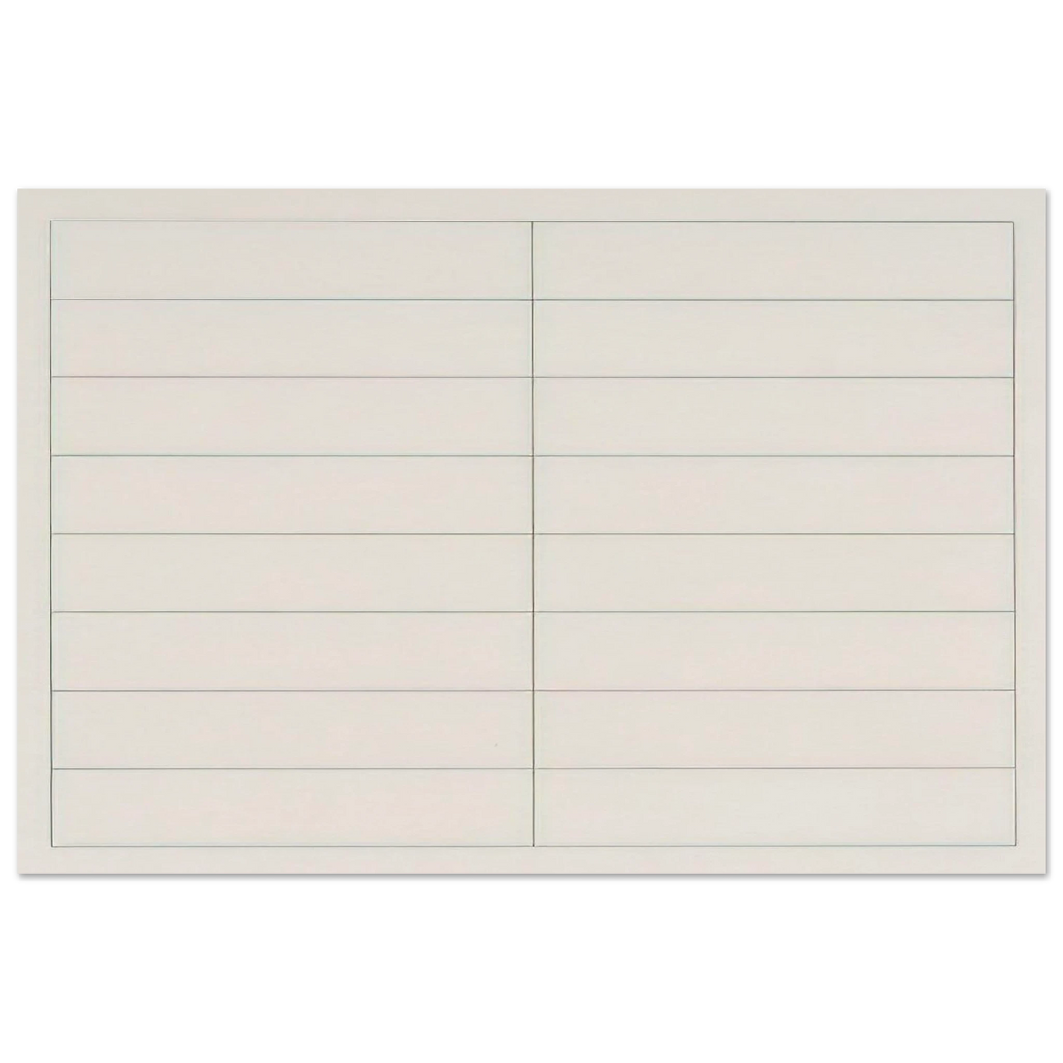 On a clear day, #2 Poster | Agnes Martin Poster | Agnes Martin Store