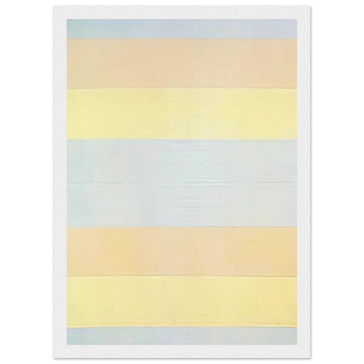With My Back to the World Framed Poster | Agnes Martin Framed Prints Wall Art | Agnes Martin Store