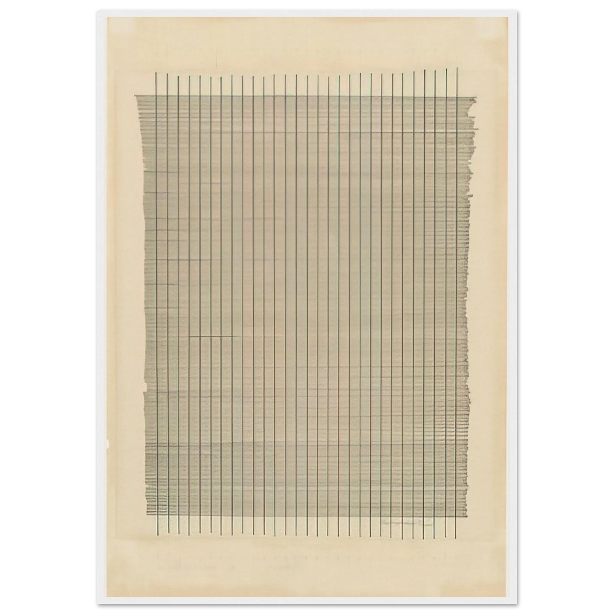 Tremolo Framed Poster | Agnes Martin Framed Prints Wall Art | Agnes Martin Store