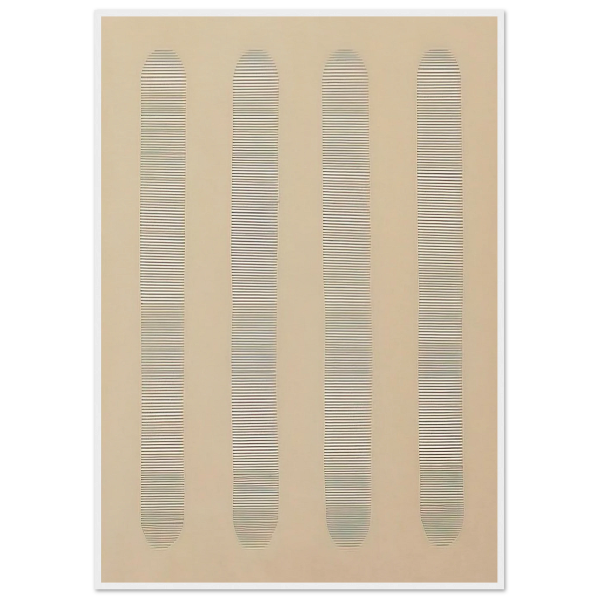 Columns Framed Poster | Agnes Martin Framed Prints Wall Art | Agnes Martin Store