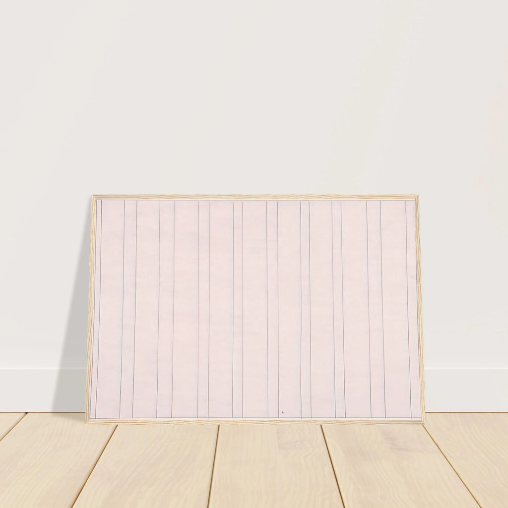 Praise Framed Poster | Agnes Martin Framed Prints Wall Art | Agnes Martin Store