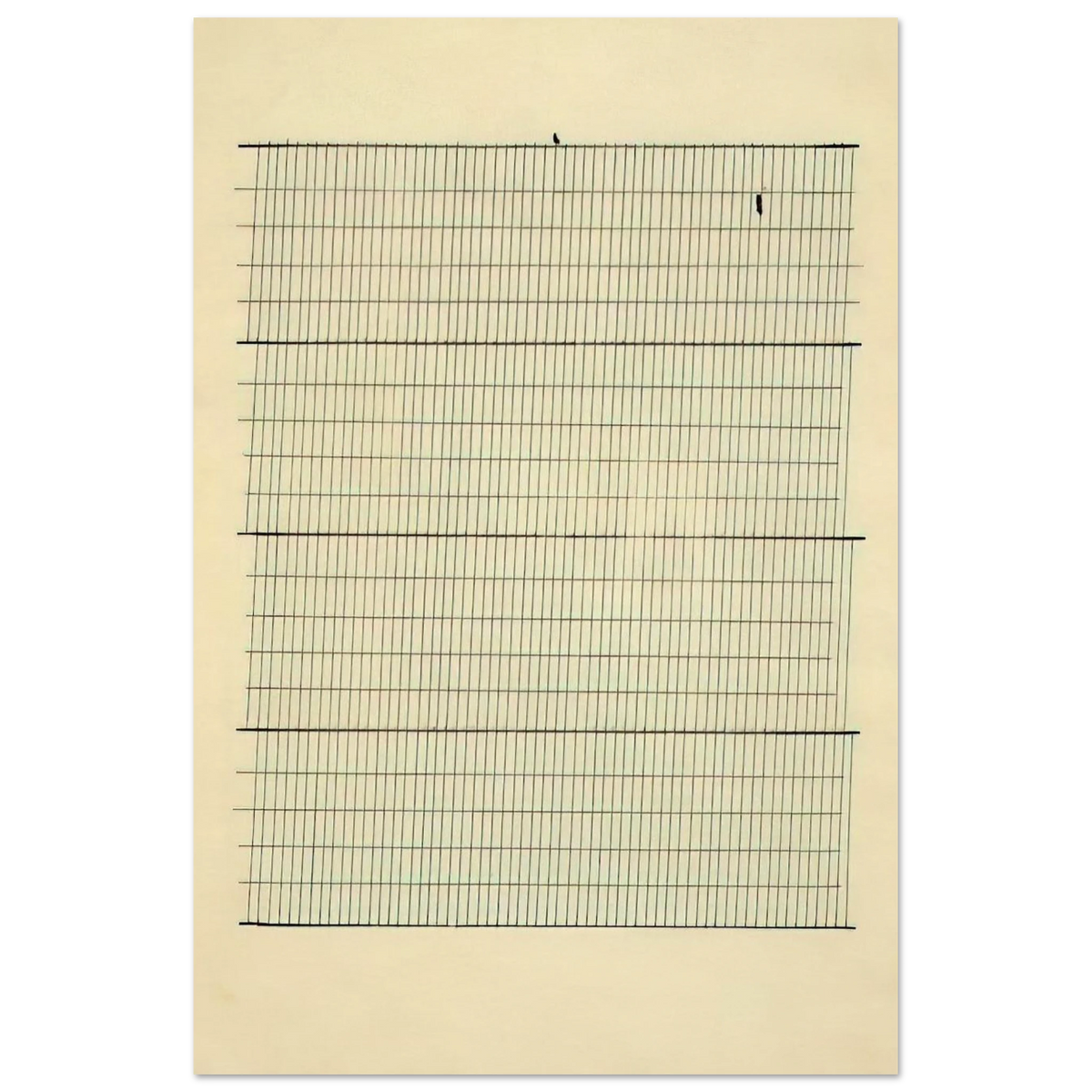 Aspiration Poster | Agnes Martin Poster | Agnes Martin Store