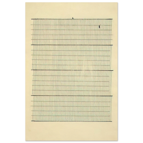 Aspiration Poster | Agnes Martin Poster | Agnes Martin Store
