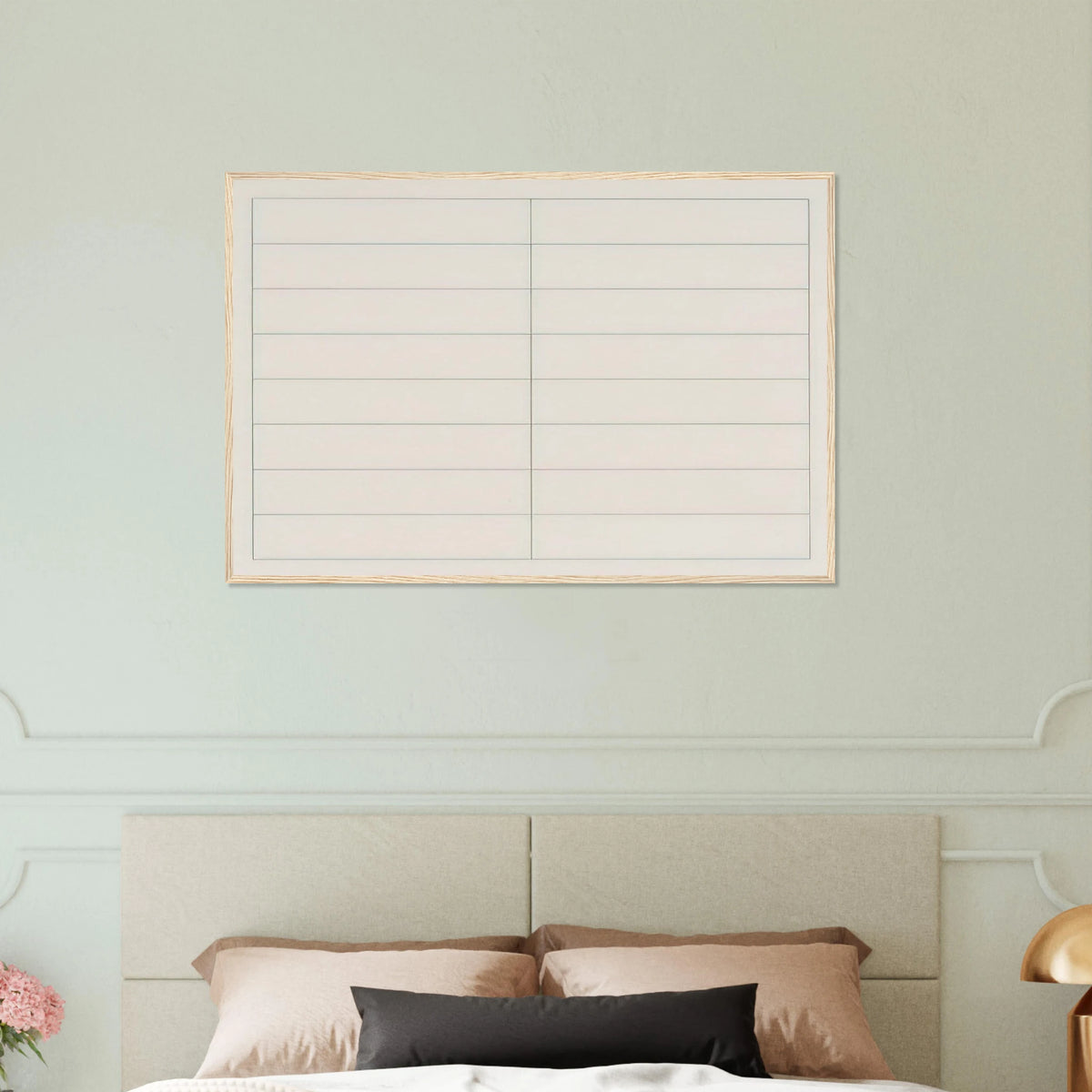 On a clear day, #2 Framed Poster | Agnes Martin Framed Prints Wall Art | Agnes Martin Store