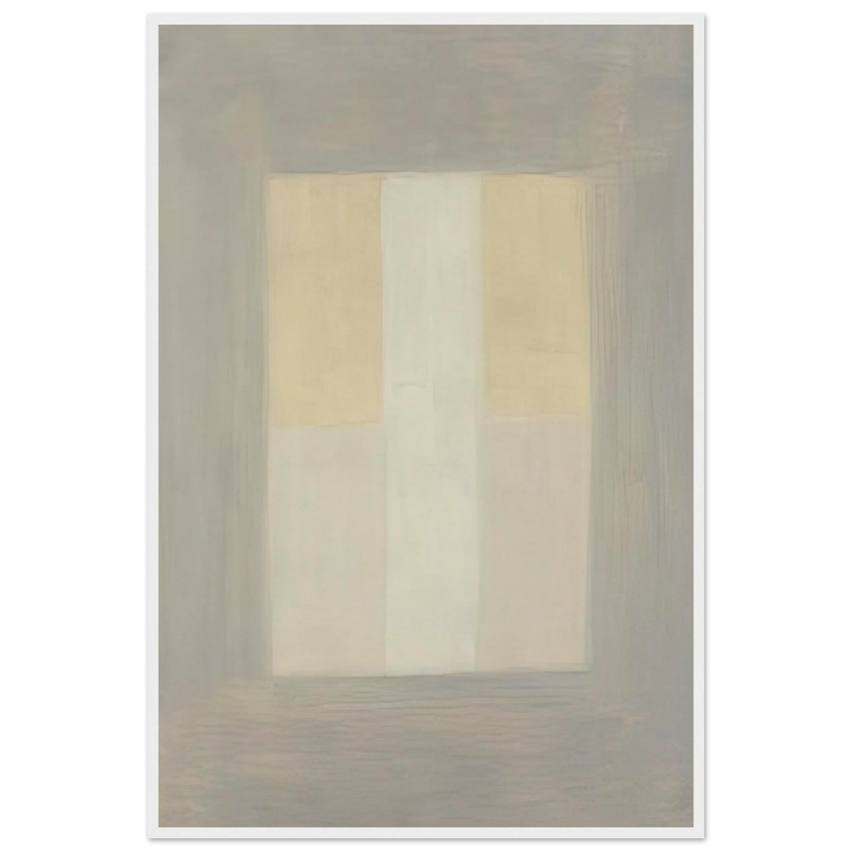 Desert Rain Framed Poster | Agnes Martin Framed Prints Wall Art | Agnes Martin Store