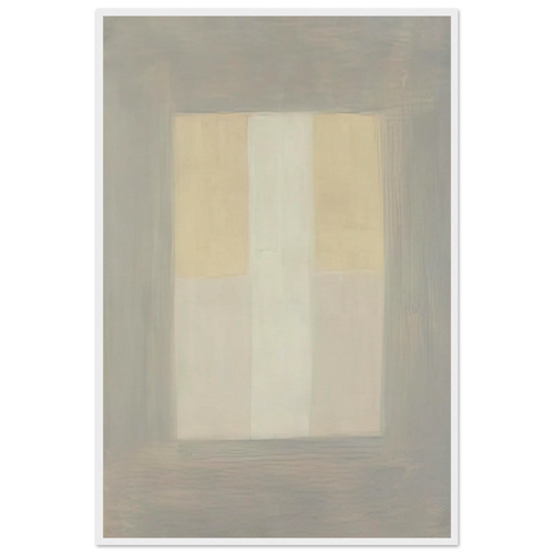 Desert Rain Framed Poster | Agnes Martin Framed Prints Wall Art | Agnes Martin Store