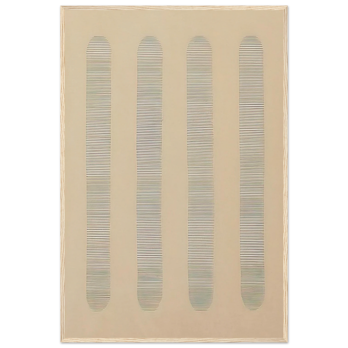 Columns Framed Poster | Agnes Martin Framed Prints Wall Art | Agnes Martin Store