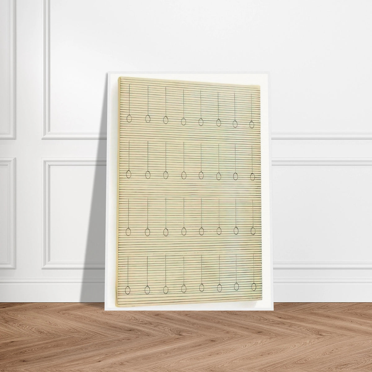 Drops Framed Poster | Agnes Martin Framed Prints Wall Art | Agnes Martin Store