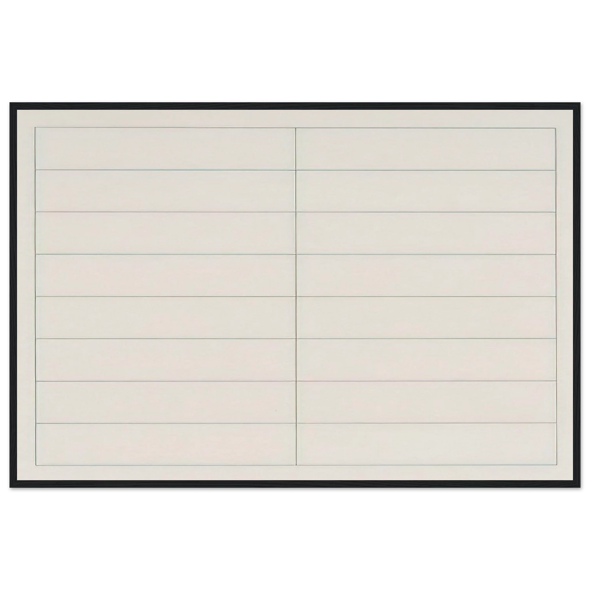 On a clear day, #2 Framed Poster | Agnes Martin Framed Prints Wall Art | Agnes Martin Store