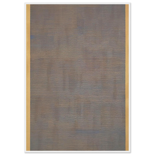 Falling Blue Framed Poster | Agnes Martin Framed Prints Wall Art | Agnes Martin Store