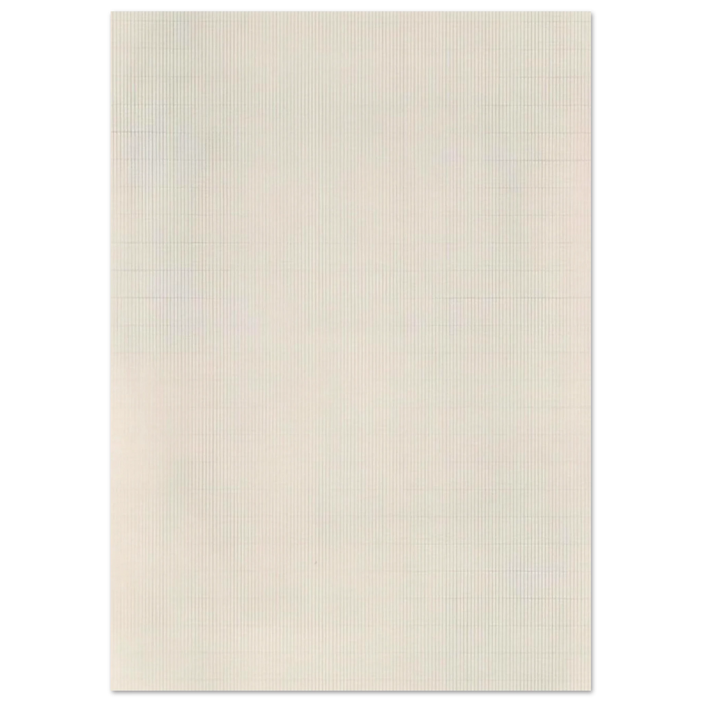 The Peach Poster | Agnes Martin Poster | Agnes Martin Store