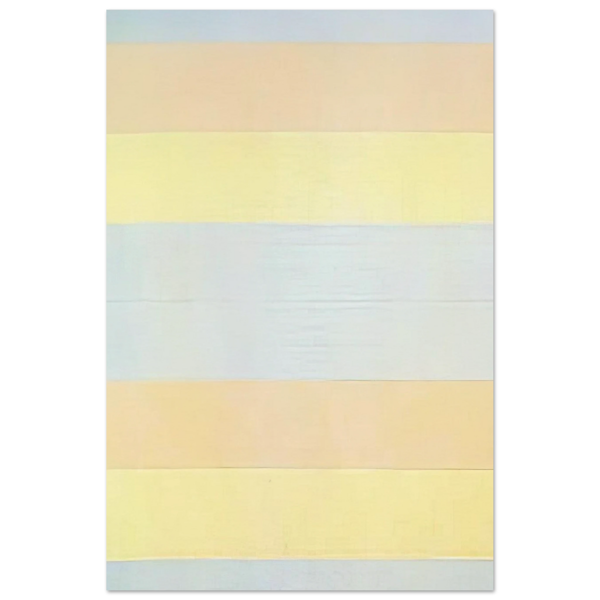 With My Back to the World Poster | Agnes Martin Poster | Agnes Martin Store