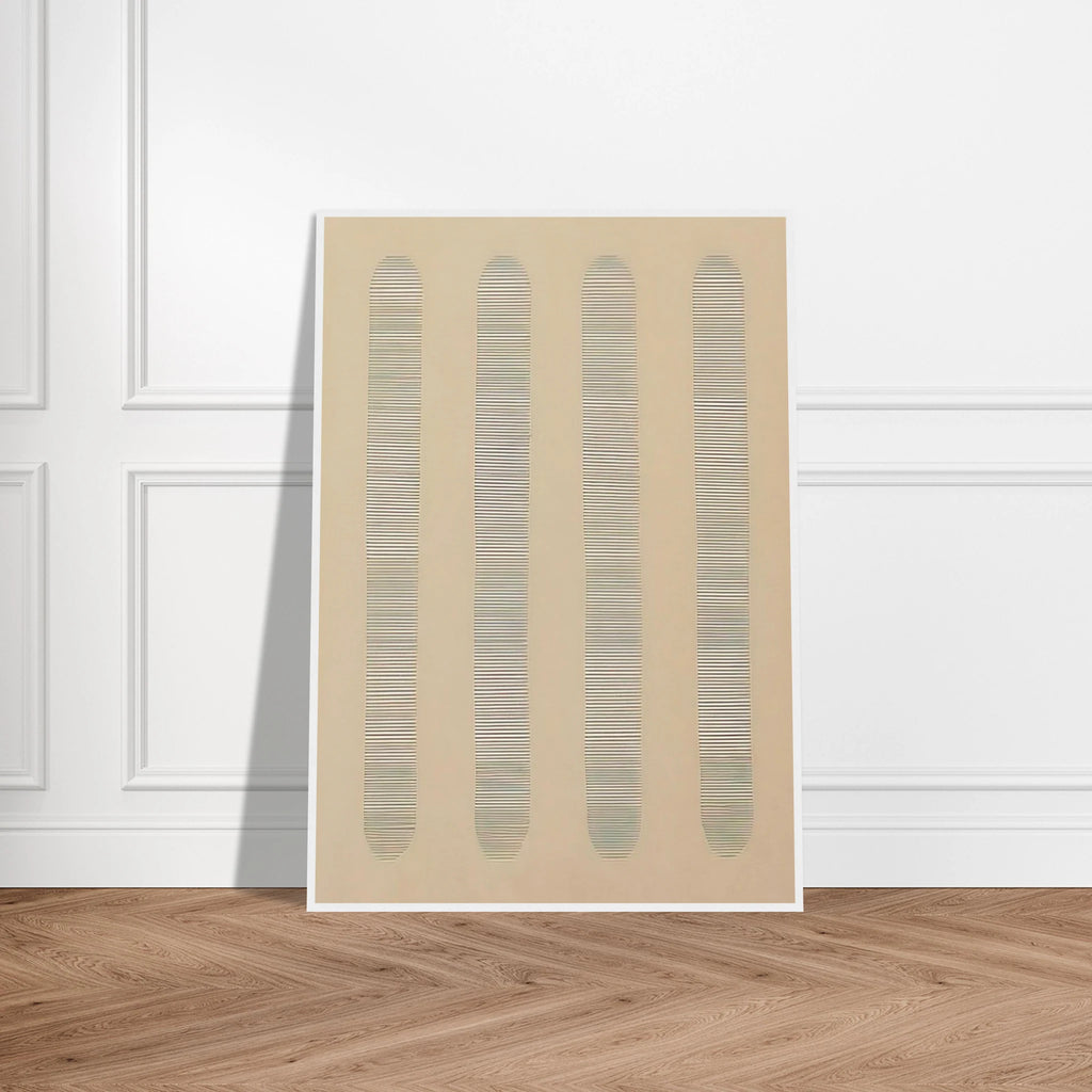 Columns Framed Poster | Agnes Martin Framed Prints Wall Art | Agnes Martin Store
