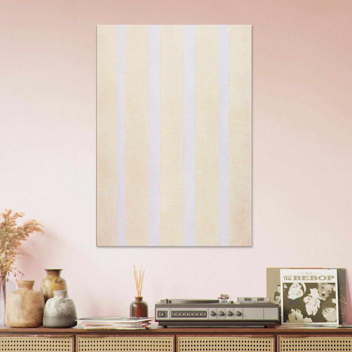 Untitled Number 5 Canvas | Agnes Martin Canvas | Agnes Martin Store