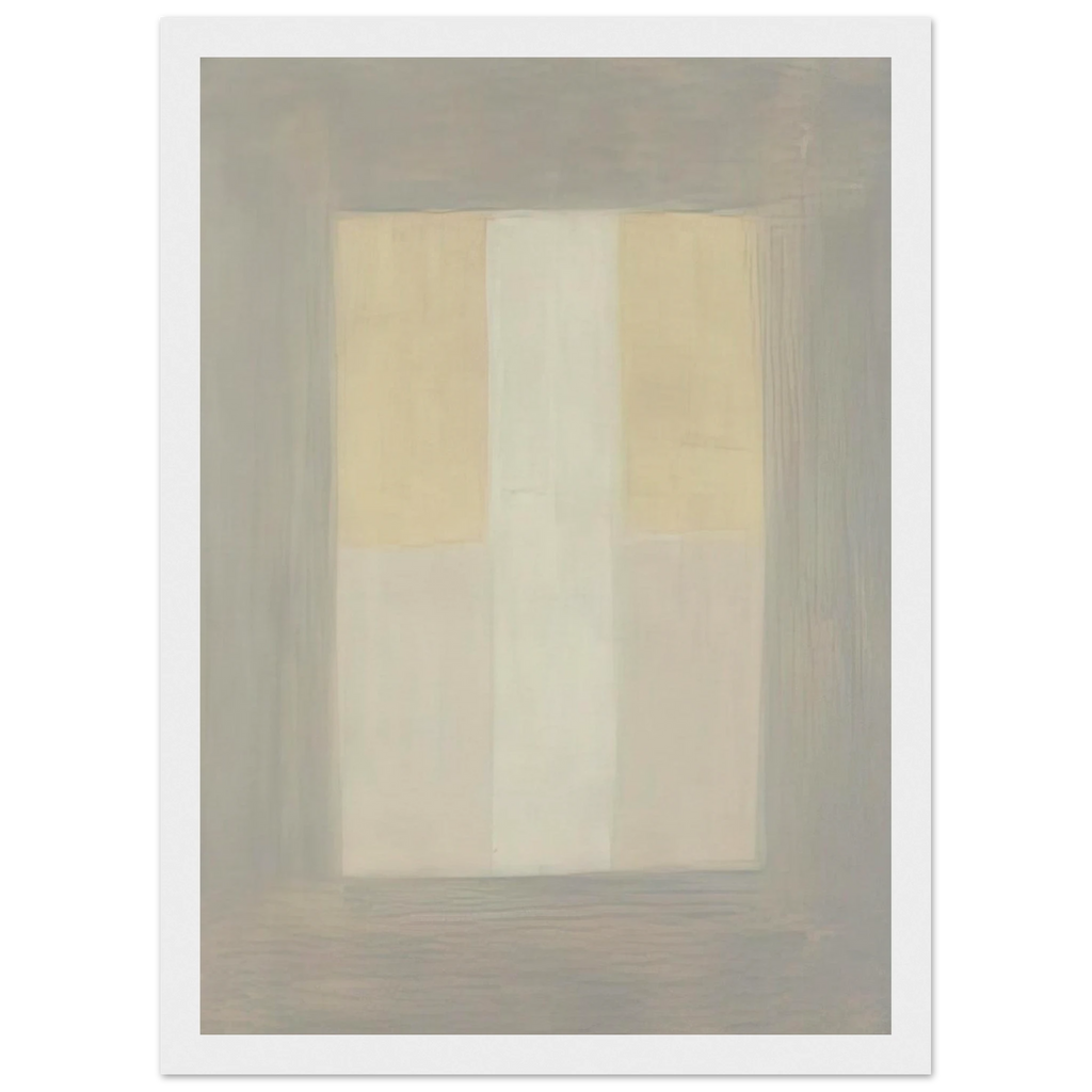 Desert Rain Framed Poster | Agnes Martin Framed Prints Wall Art | Agnes Martin Store